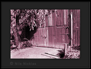 Fine-Art Druck Holzhütte